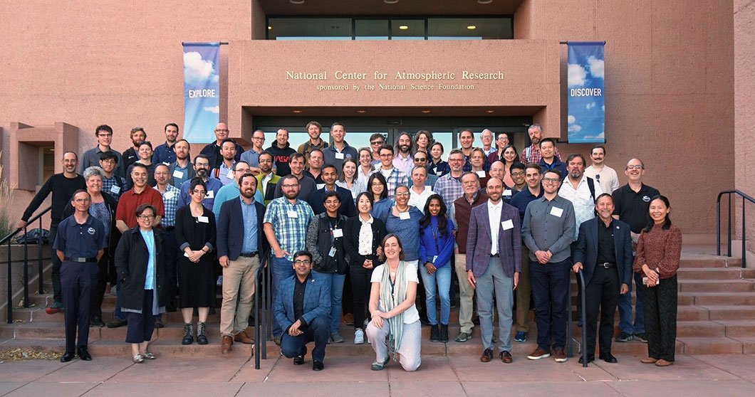 Group photo from OCO-2/3 Science Team Meeting, NCAR Mesa Lab in Boulder, CO