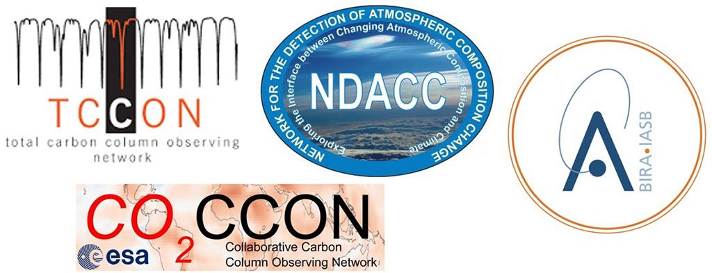 logos from NDACC-IRWG / TCCON / COCCON Annual Meeting 2023
